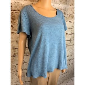 LuLaRoe Ribbed Asymmetric Shirt